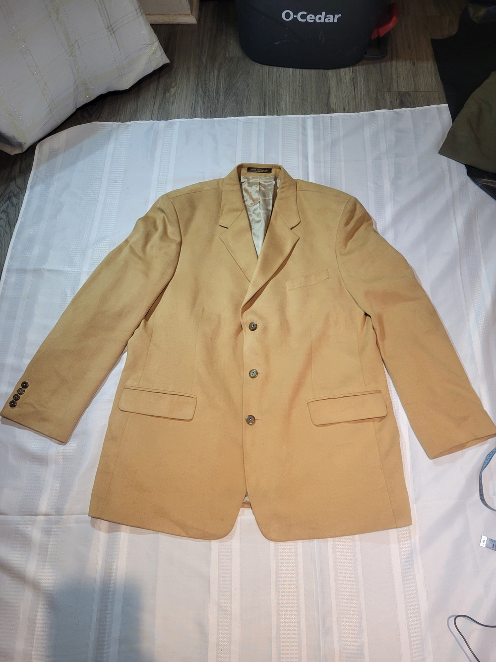 Men's Classic Tan Blazer - Unbranded